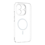 Xiaomi 15T Kamera Korumalı M-Safe Şarj Özellikli Şeffaf Zore London Sert PC Kapak Şeffaf