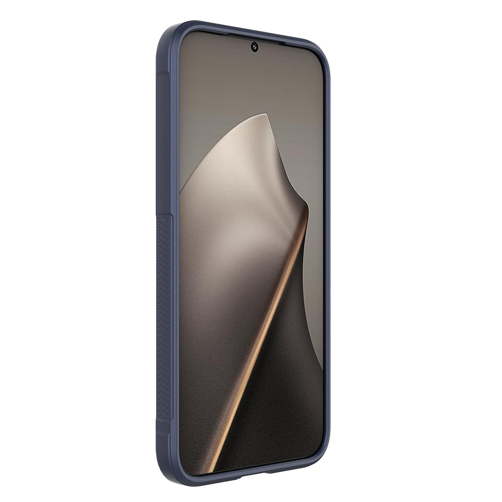 Xiaomi 15T Kılıf Esnek TPU Oyuklu Arka Yüzey Tasarımlı Zore Etnik Silikon Kapak Lacivert