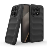 Xiaomi 15T Kılıf Esnek TPU Oyuklu Arka Yüzey Tasarımlı Zore Etnik Silikon Kapak Koyu Yeşil