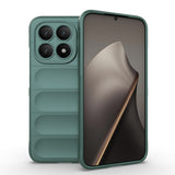 Xiaomi 15T Kılıf Esnek TPU Oyuklu Arka Yüzey Tasarımlı Zore Etnik Silikon Kapak Lacivert