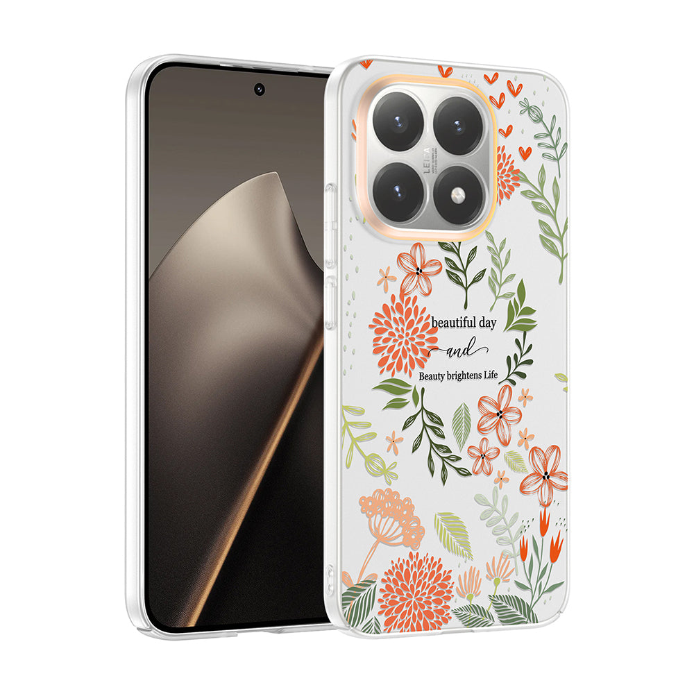 Xiaomi 15T Kılıf Kamera Korumalı Desenli Zore Klip Kapak Beautiful