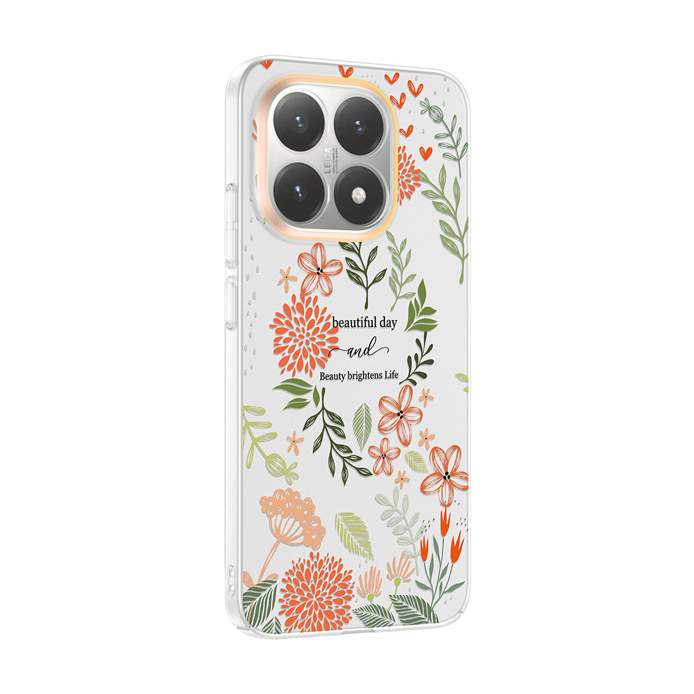 Xiaomi 15T Kılıf Kamera Korumalı Desenli Zore Klip Kapak Beautiful
