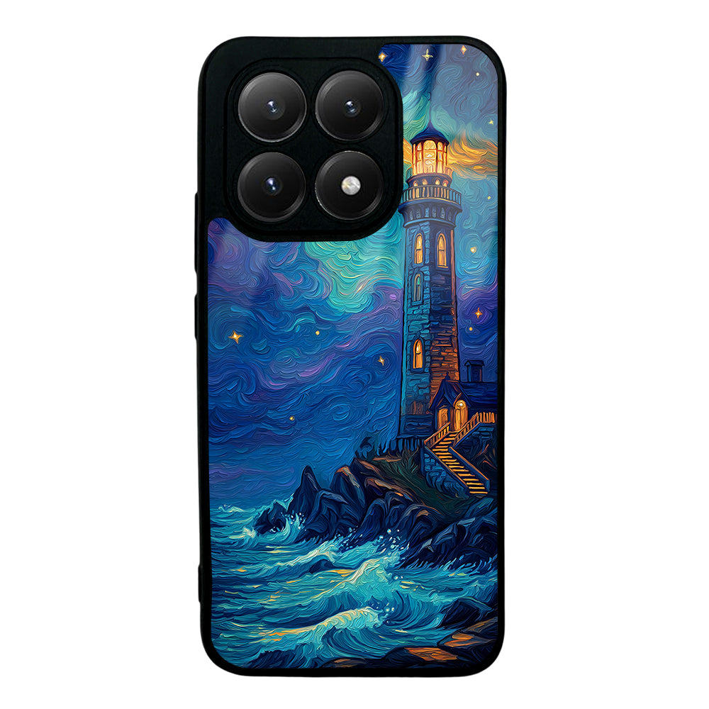 Xiaomi 15T Kılıf Kamera Korumalı Desenli Lusi Kapak Deniz Feneri