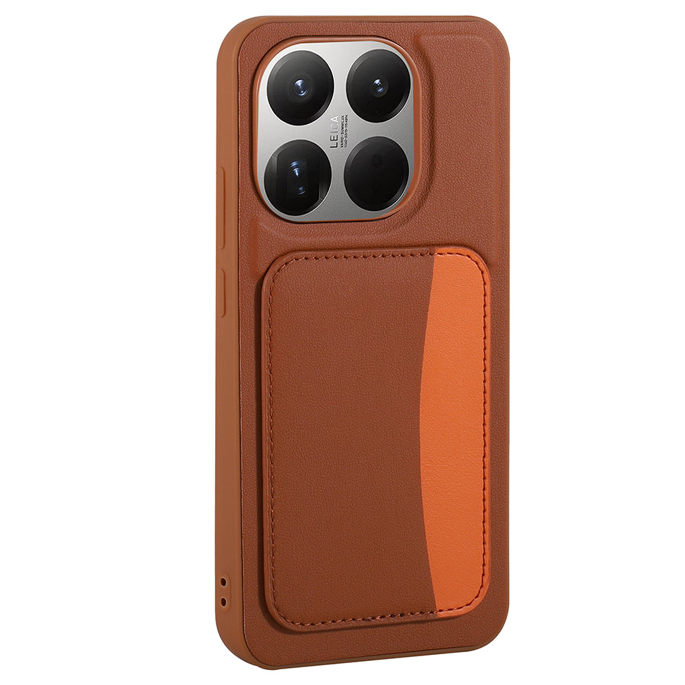 Xiaomi 15T Kılıf Kartlıklı Zore X-Kart Silikon Kapak Lacivert