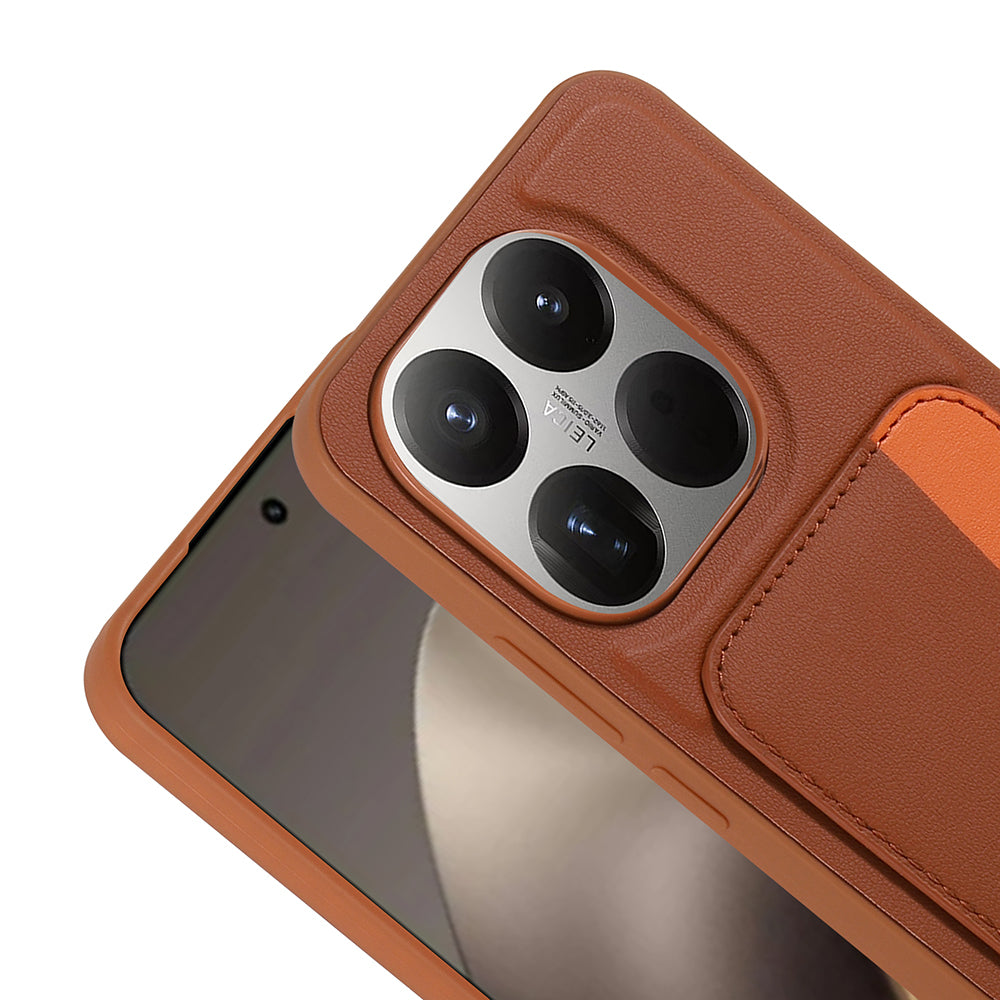Xiaomi 15T Kılıf Kartlıklı Zore X-Kart Silikon Kapak Lacivert