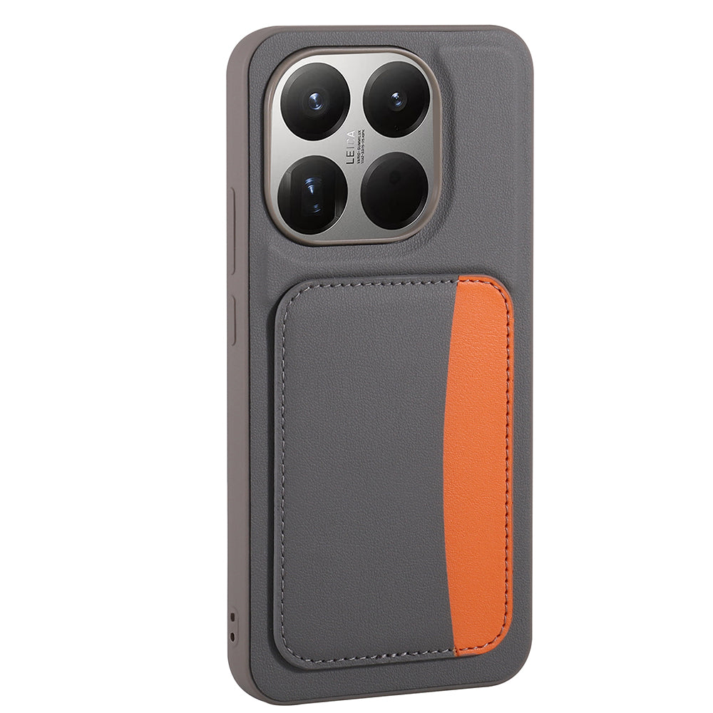 Xiaomi 15T Kılıf Kartlıklı Zore X-Kart Silikon Kapak Lacivert