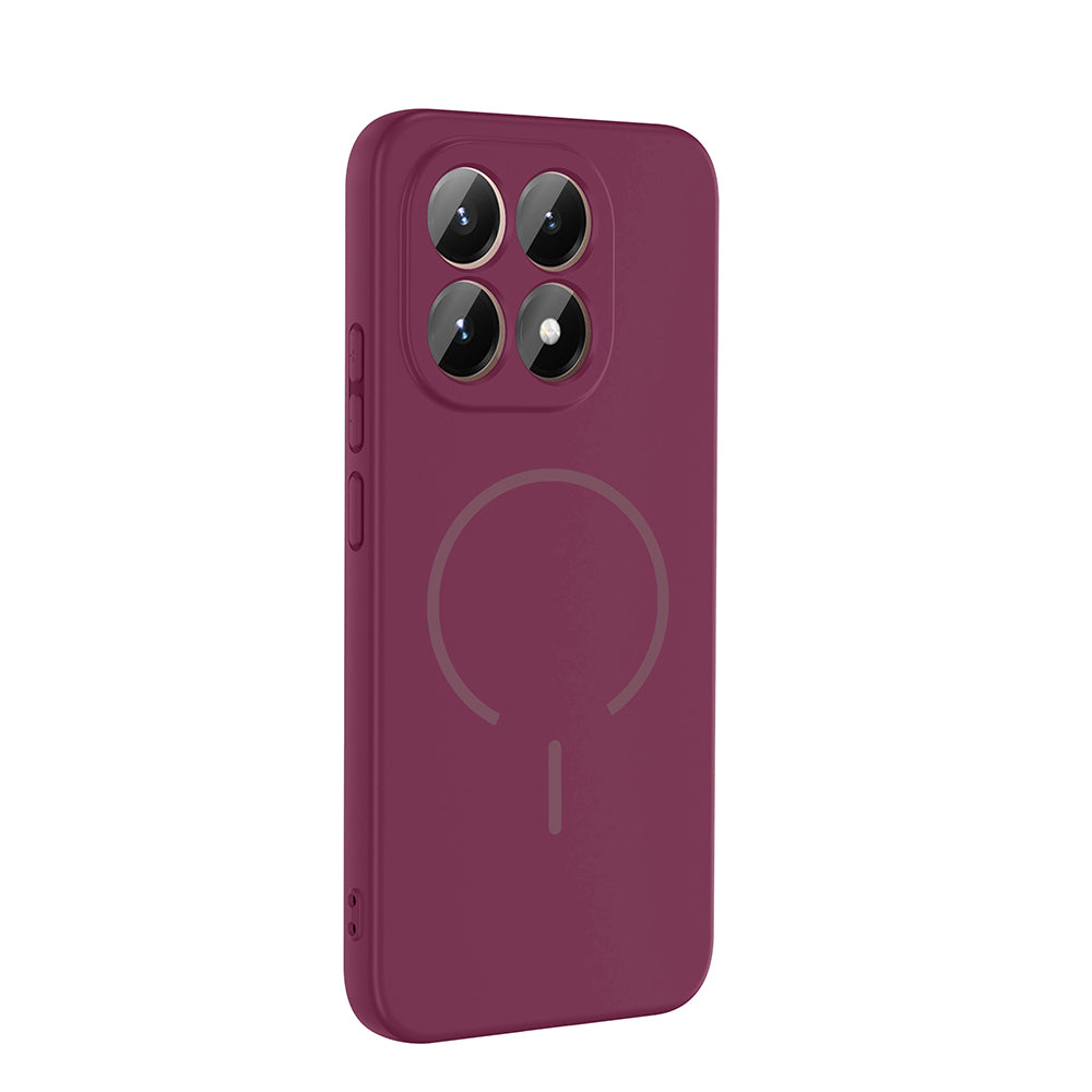 Xiaomi 15T Kılıf M-safe Şarj Özellikli Zore Meta Kapak Lacivert