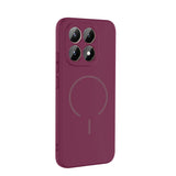 Xiaomi 15T Kılıf M-safe Şarj Özellikli Zore Meta Kapak Rose Pembe