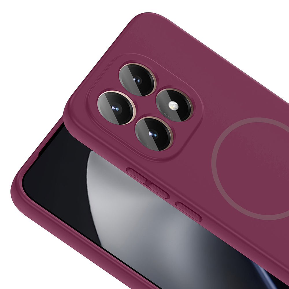 Xiaomi 15T Kılıf M-safe Şarj Özellikli Zore Meta Kapak Lacivert