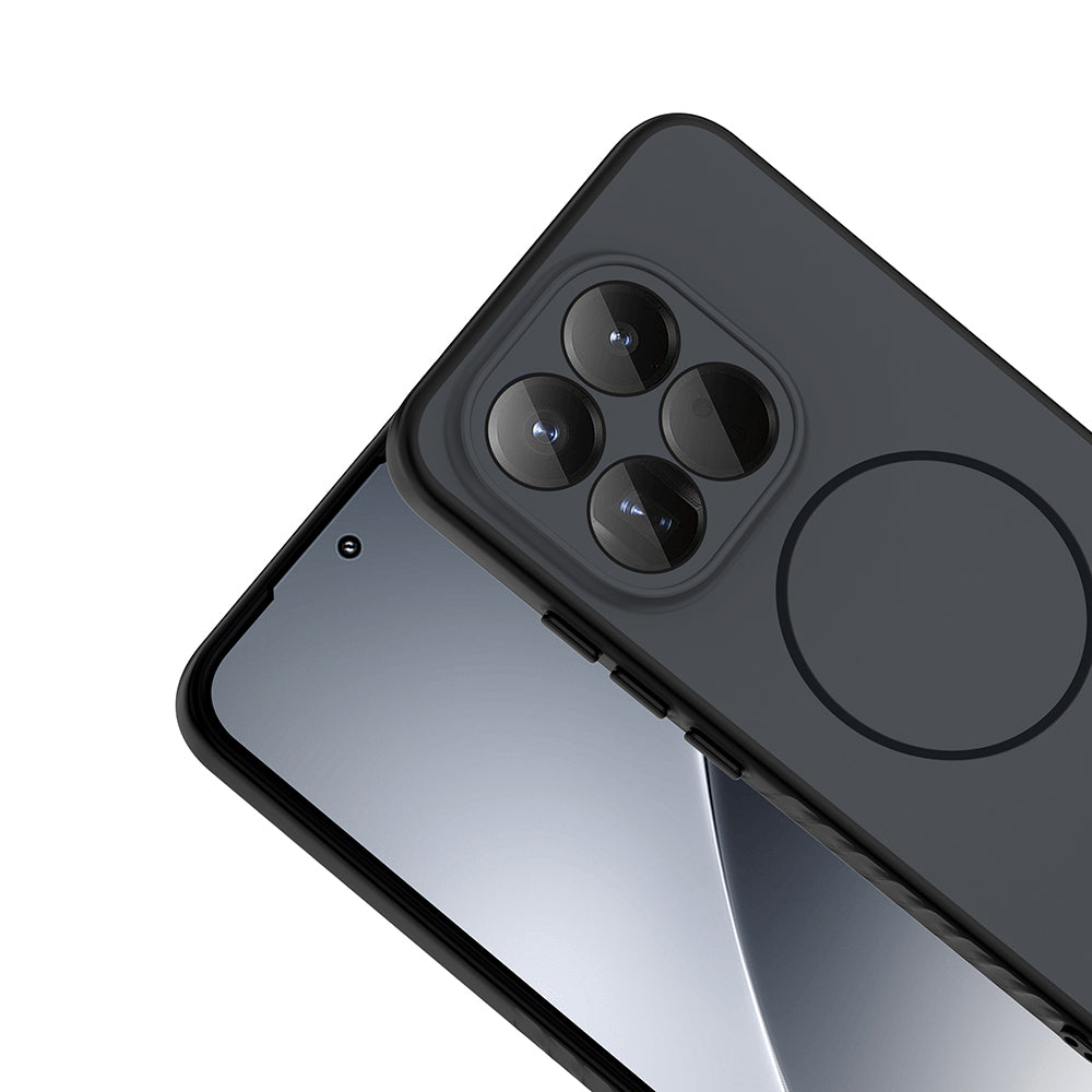 Xiaomi 15T Kılıf M-safe Şarj Özellikli Zore Tea Kapak Lacivert
