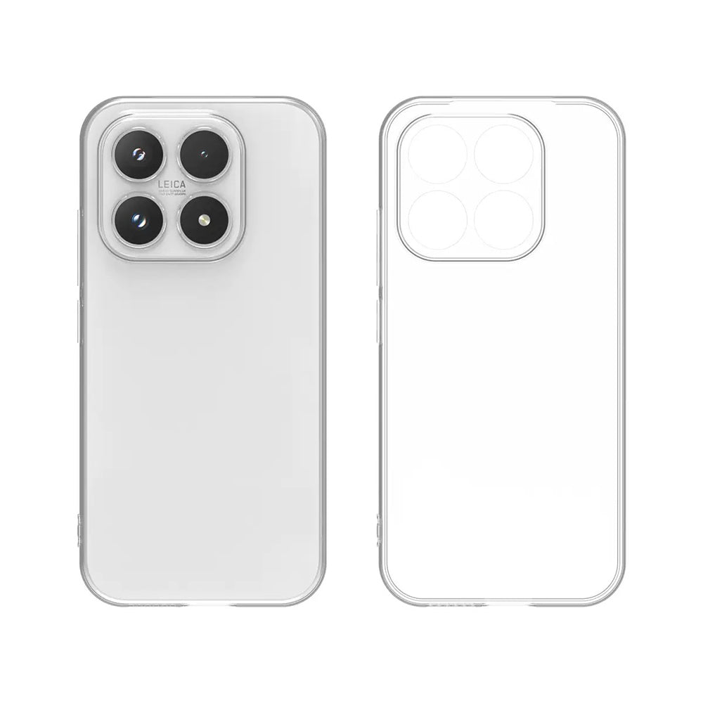 Xiaomi 15T Kılıf Süper Silikon Kapak Şeffaf
