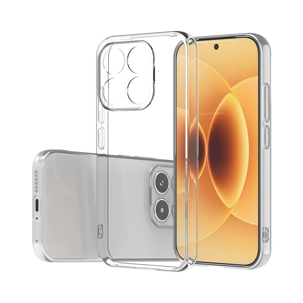 Xiaomi 15T Kılıf Süper Silikon Kapak Şeffaf