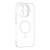 Xiaomi 15T Pro Kamera Korumalı M-Safe Şarj Özellikli Şeffaf Zore London Sert PC Kapak Şeffaf