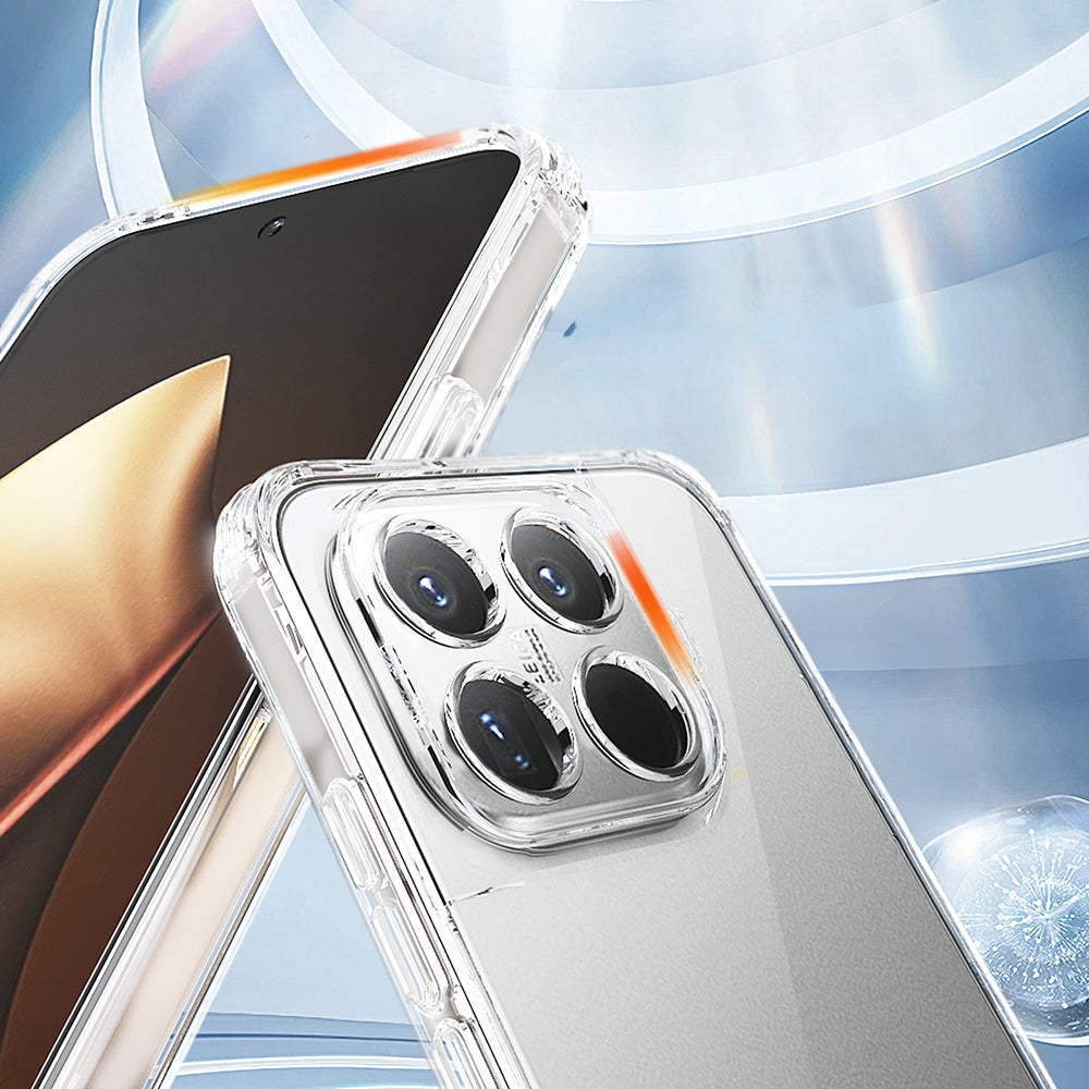 Xiaomi 15T Pro Kılıf Airbagli Takılabilir Askı Aparatlı Zore Snap Silikon Kapak Şeffaf