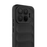 Xiaomi 15T Pro Kılıf Esnek TPU Oyuklu Arka Yüzey Tasarımlı Zore Etnik Silikon Kapak Lacivert