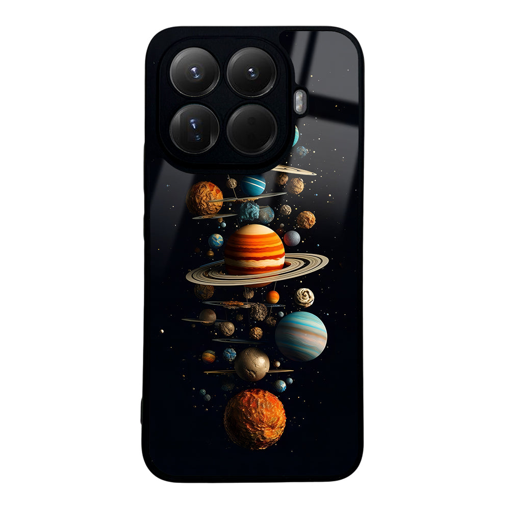 Xiaomi 15T Pro Kılıf Kamera Korumalı Desenli Lusi Kapak Gezegen