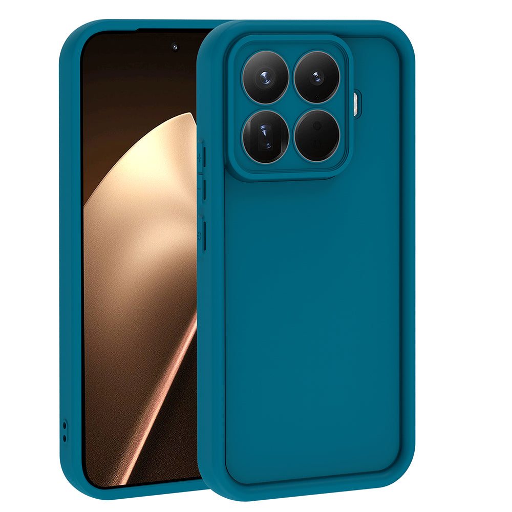 Xiaomi 15T Pro Kılıf Kamera Korumalı Ananas Kapak Koyu Yeşil