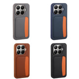 Xiaomi 15T Pro Kılıf Kartlıklı Zore X-Kart Silikon Kapak Lacivert