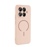 Xiaomi 15T Pro Kılıf M-safe Şarj Özellikli Zore Meta Kapak Turuncu