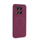 Xiaomi 15T Pro Kılıf M-safe Şarj Özellikli Zore Meta Kapak Rose Pembe