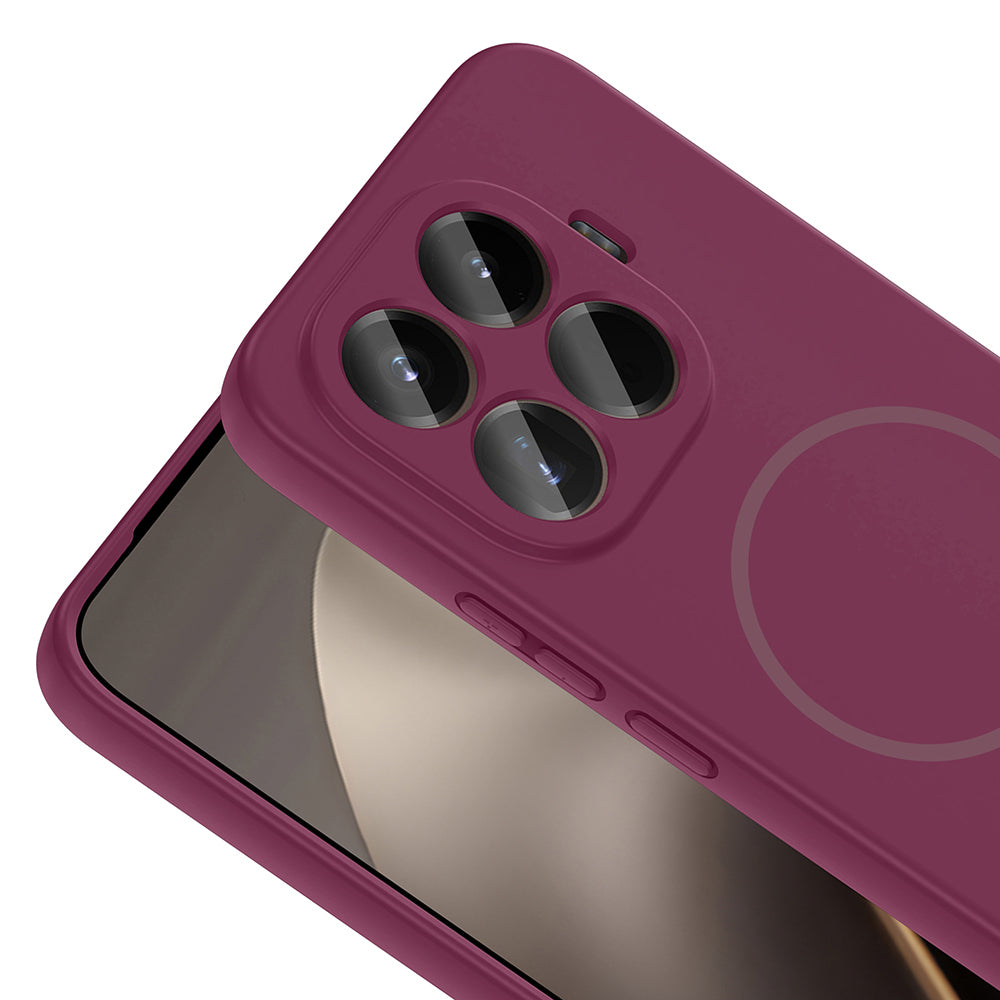 Xiaomi 15T Pro Kılıf M-safe Şarj Özellikli Zore Meta Kapak Siyah
