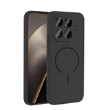 Xiaomi 15T Pro Kılıf M-safe Şarj Özellikli Zore Meta Kapak Siyah