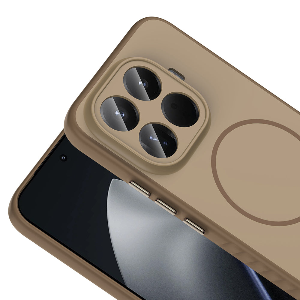 Xiaomi 15T Pro Kılıf M-safe Şarj Özellikli Zore Tea Kapak Siyah