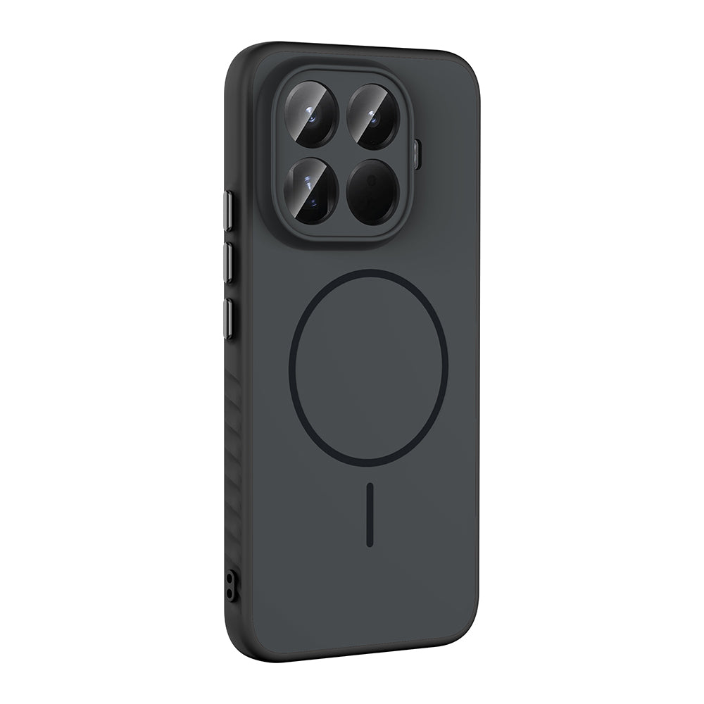 Xiaomi 15T Pro Kılıf M-safe Şarj Özellikli Zore Tea Kapak Gümüş