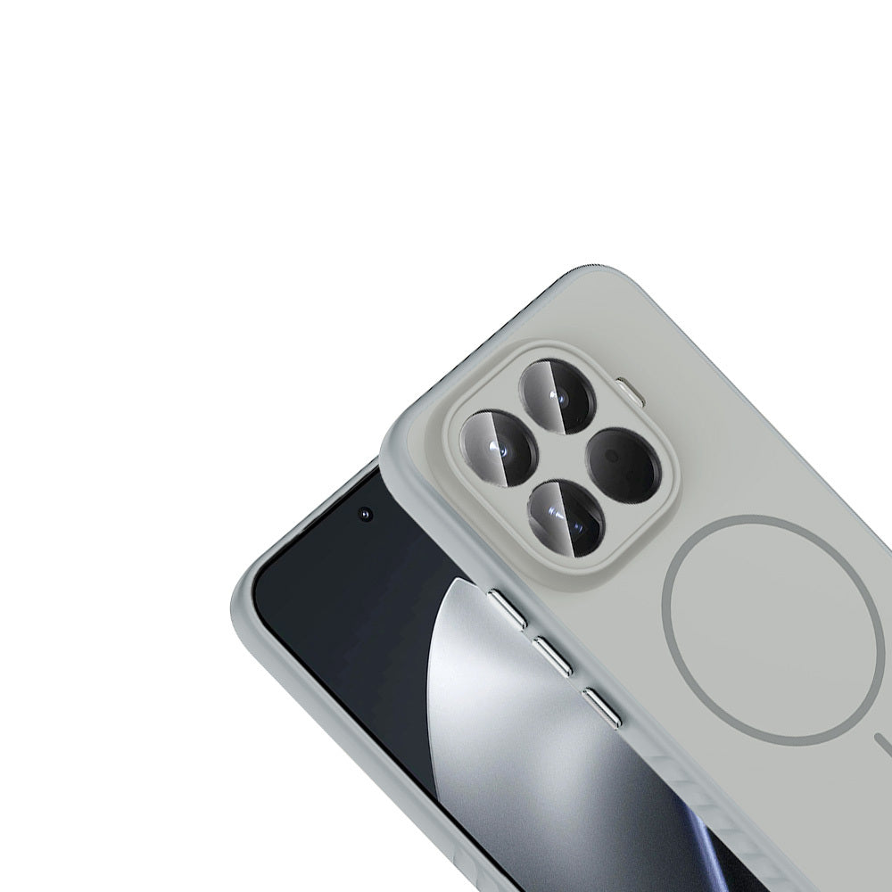 Xiaomi 15T Pro Kılıf M-safe Şarj Özellikli Zore Tea Kapak Lacivert