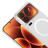 Xiaomi 17 Pro Kamera Korumalı M-Safe Şarj Özellikli Şeffaf Zore London Sert PC Kapak Şeffaf