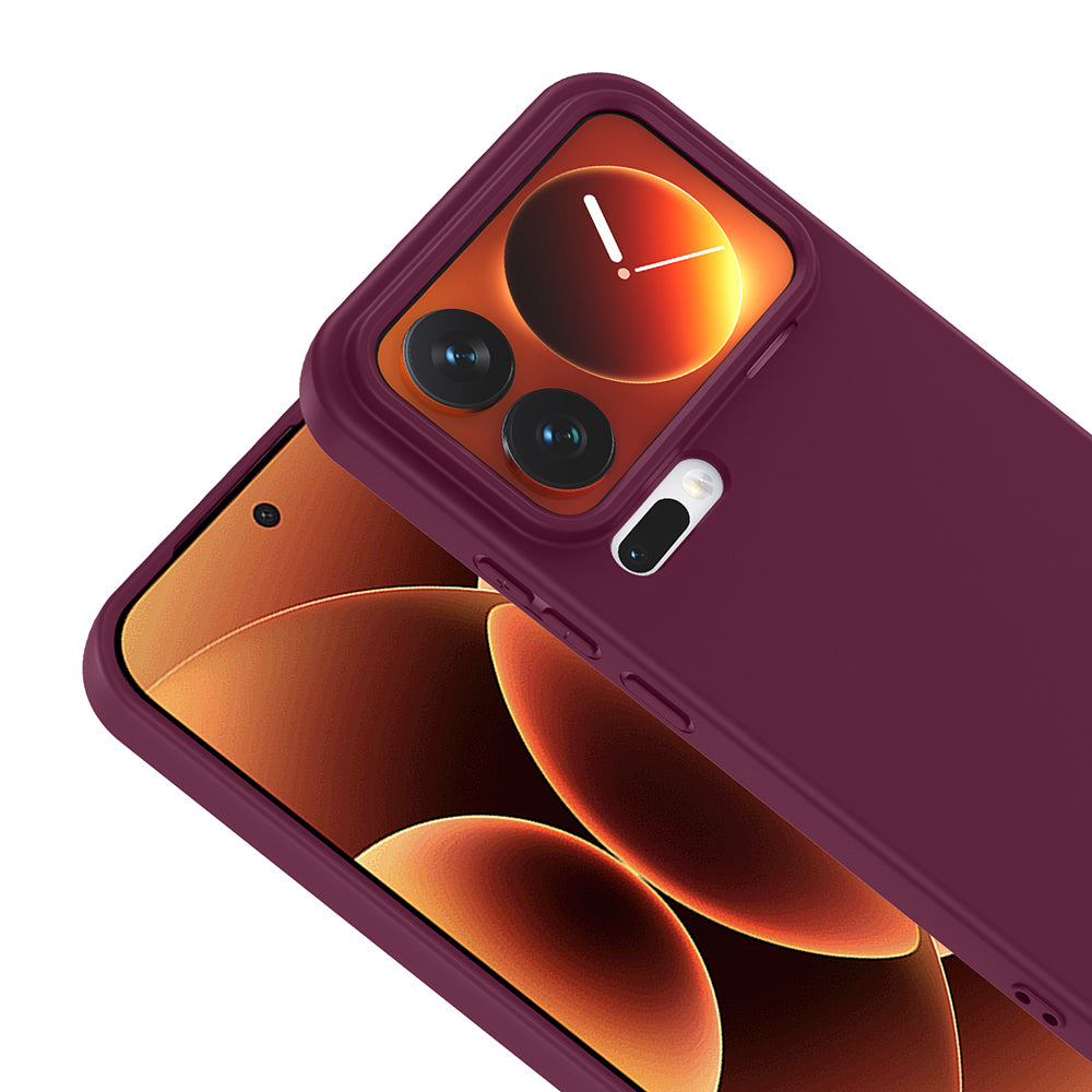 Xiaomi 17 Pro Max Kılıf Zore Mara Lansman Kapak Koyu Mor