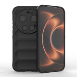 Xiaomi 17 Ultra Kılıf Esnek TPU Oyuklu Arka Yüzey Tasarımlı Zore Etnik Silikon Kapak Siyah