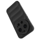 Xiaomi 17 Ultra Kılıf Esnek TPU Oyuklu Arka Yüzey Tasarımlı Zore Etnik Silikon Kapak Siyah