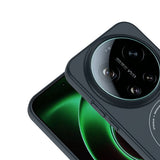 Xiaomi 17 Ultra Kılıf M-Safe Şarj Özellikli Kamera Korumalı Zore Elio Sert PC Kapak Lacivert