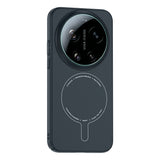 Xiaomi 17 Ultra Kılıf M-Safe Şarj Özellikli Kamera Korumalı Zore Elio Sert PC Kapak Lacivert