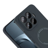 Xiaomi 17T Kılıf M-Safe Şarj Özellikli Kamera Korumalı Zore Elio Sert PC Kapak Lacivert