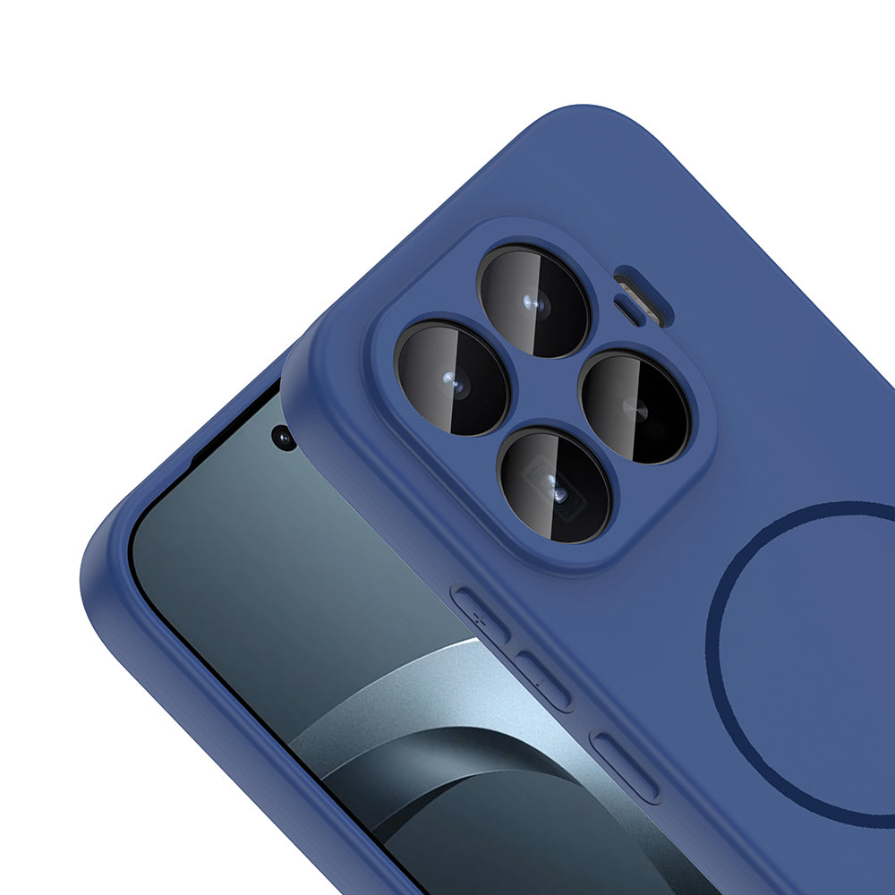 Xiaomi 17T Kılıf M-safe Şarj Özellikli Zore Meta Kapak Lacivert