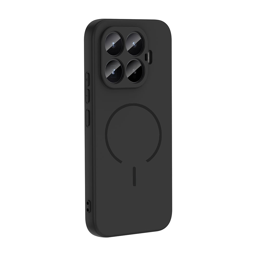 Xiaomi 17T Kılıf M-safe Şarj Özellikli Zore Meta Kapak Siyah