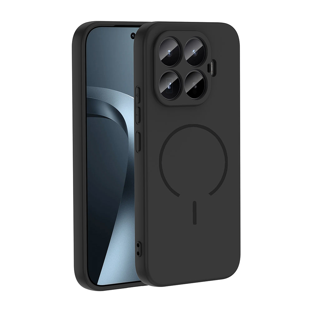 Xiaomi 17T Kılıf M-safe Şarj Özellikli Zore Meta Kapak Siyah