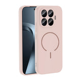 Xiaomi 17T Kılıf M-safe Şarj Özellikli Zore Meta Kapak Rose Pembe