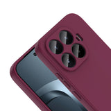 Xiaomi 17T Kılıf Zore Mara Lansman Kapak Koyu Mor