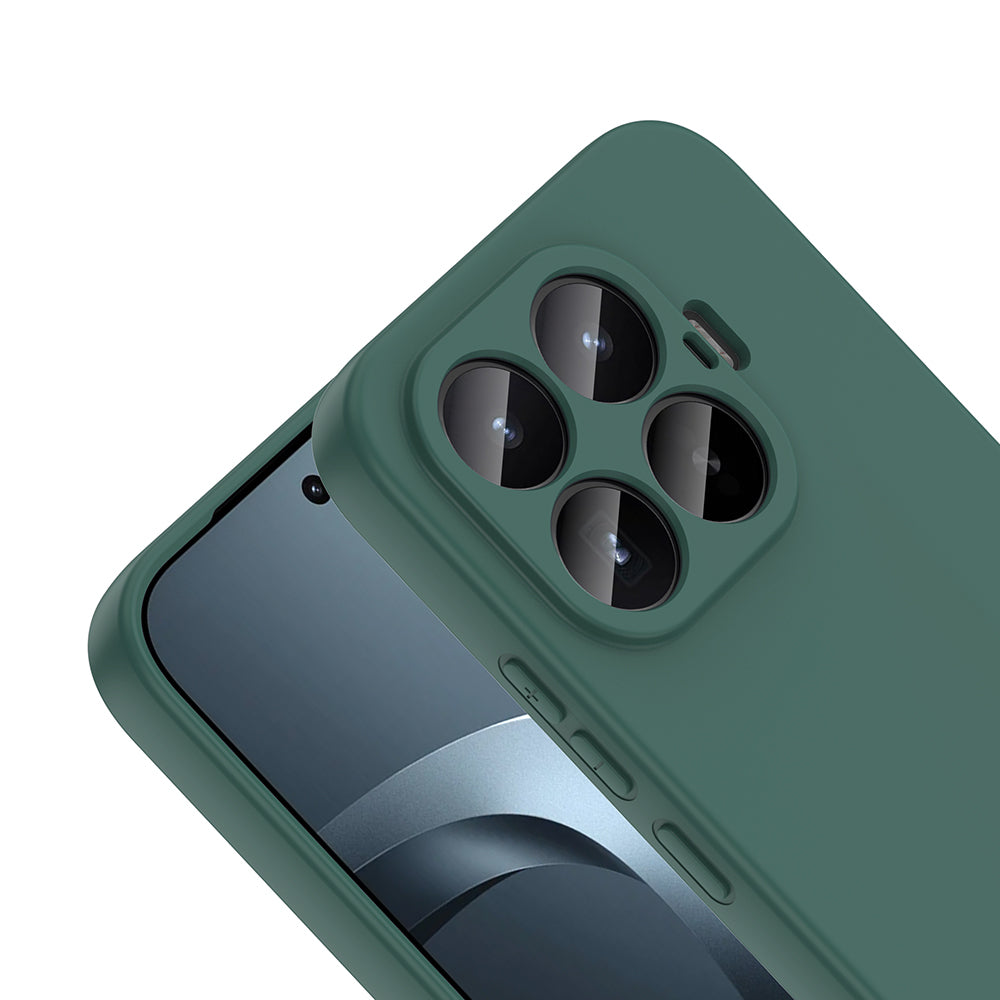 Xiaomi 17T Kılıf Zore Mara Lansman Kapak Koyu Yeşil