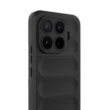 Xiaomi 17T Pro Kılıf Esnek TPU Oyuklu Arka Yüzey Tasarımlı Zore Etnik Silikon Kapak Siyah