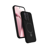 Xiaomi 17T Pro Kılıf M-safe Şarj Özellikli Standlı Zore Samara Kapak Siyah