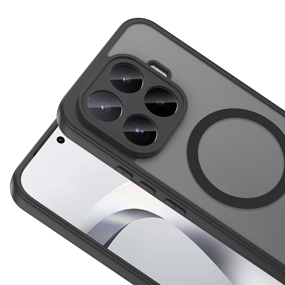 Xiaomi 17T Pro Kılıf M-safe Şarj Özellikli Zore Babet Kapak Siyah