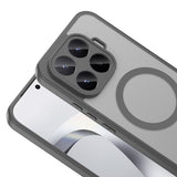 Xiaomi 17T Pro Kılıf M-safe Şarj Özellikli Zore Babet Kapak Gri