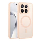 Xiaomi 17T Pro Kılıf M-safe Şarj Özellikli Babet Kapak Pembe