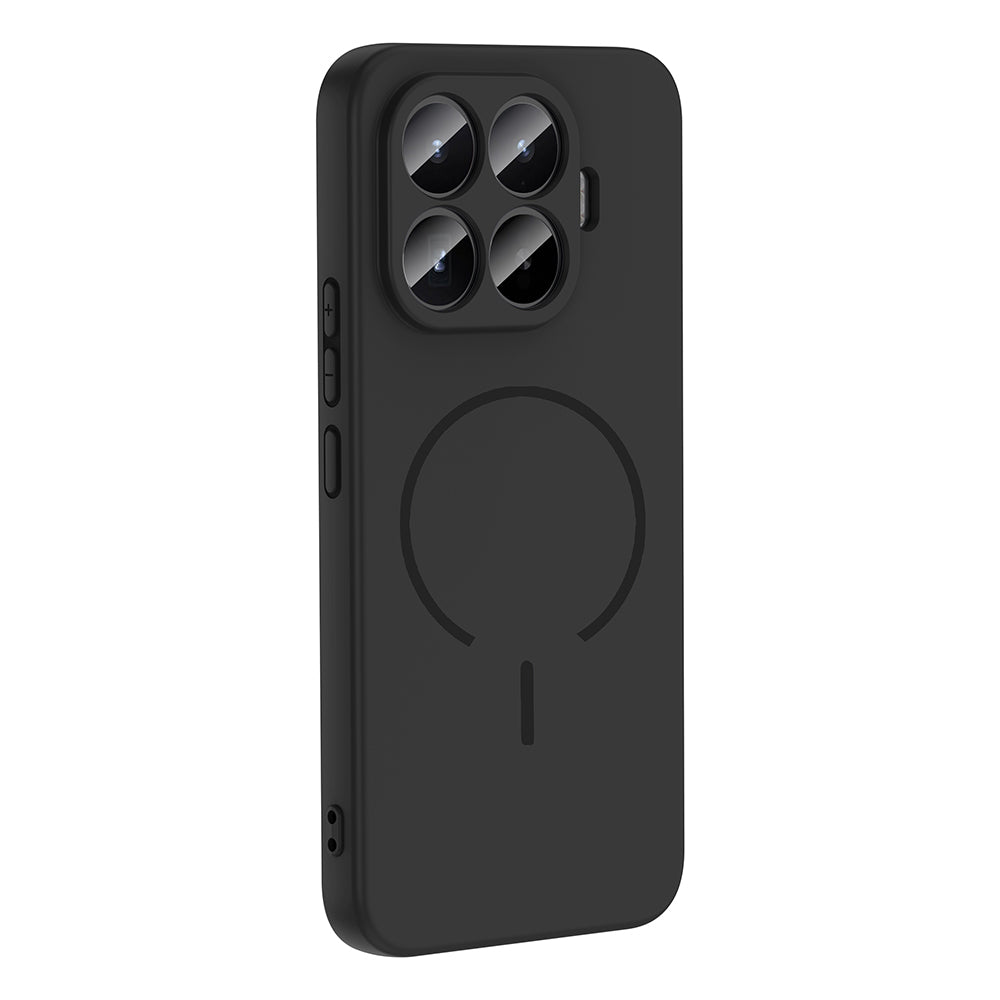 Xiaomi 17T Pro Kılıf M-safe Şarj Özellikli Zore Meta Kapak Siyah