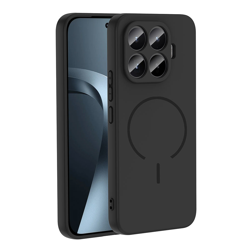 Xiaomi 17T Pro Kılıf M-safe Şarj Özellikli Zore Meta Kapak Siyah