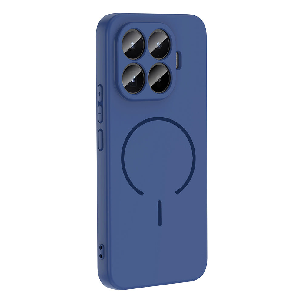 Xiaomi 17T Pro Kılıf M-safe Şarj Özellikli Zore Meta Kapak Lacivert